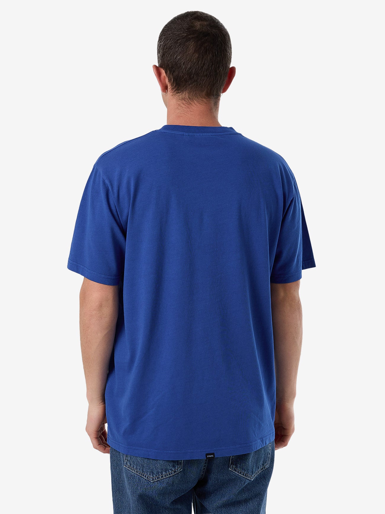 Minimal Thrills Merch Fit Tee - New Royal XS