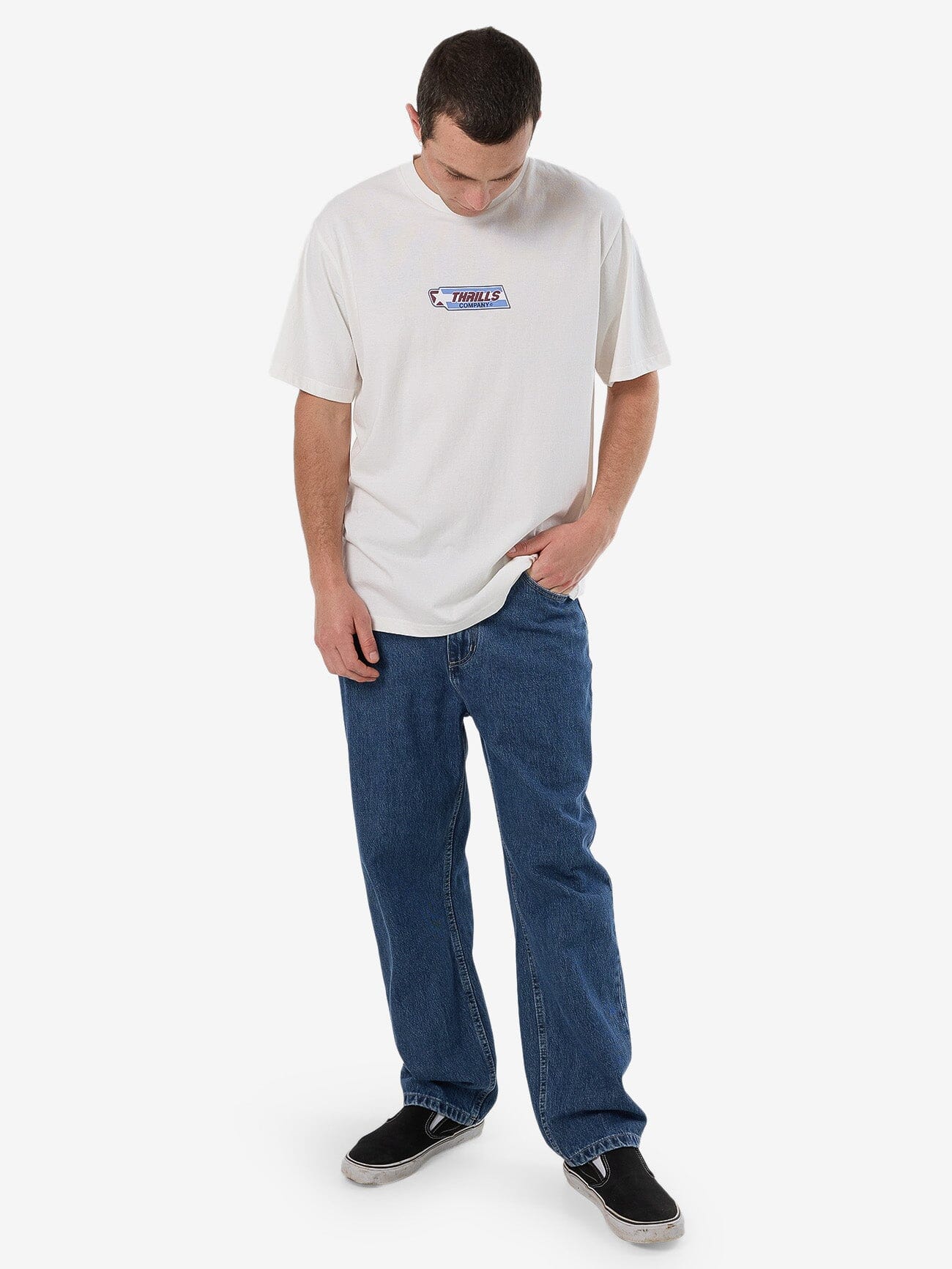 Starpower Merch Fit Tee - Dirty White