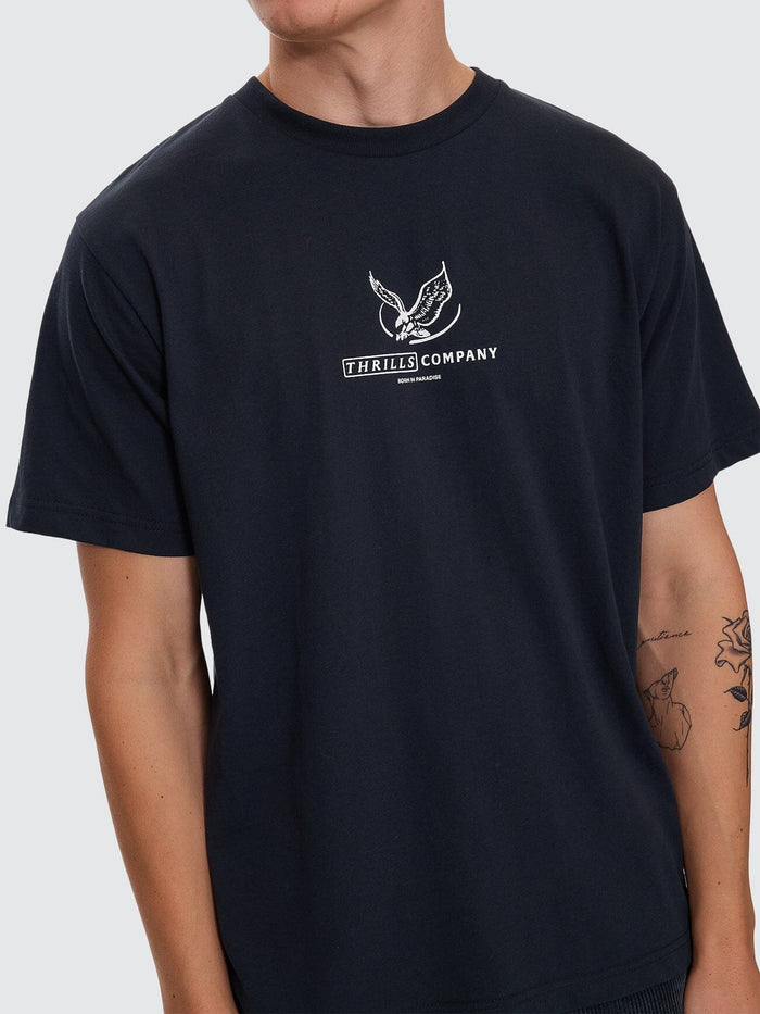 Glory Merch Fit Tee - Washed Black XS