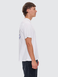 When It Hits Your Lips Merch Fit Tee - Dirty White