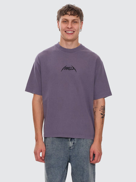 Tee Crew Rib Luxe Women's S size PURPLE SHIRT UNDERGROUNDYOKO FWM トップス - Purple Deep トップス
