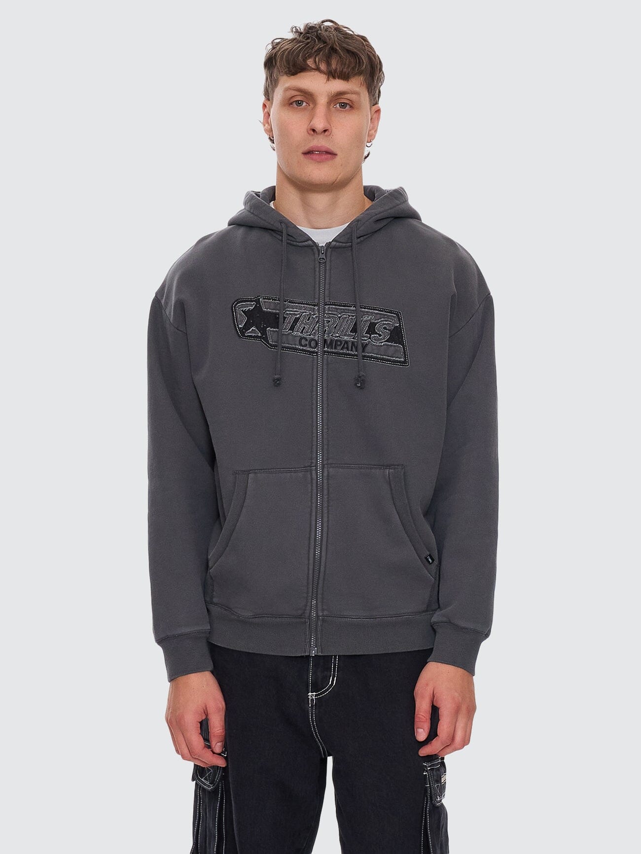 Starpower Zip Hood Fleece - Merch Black XS