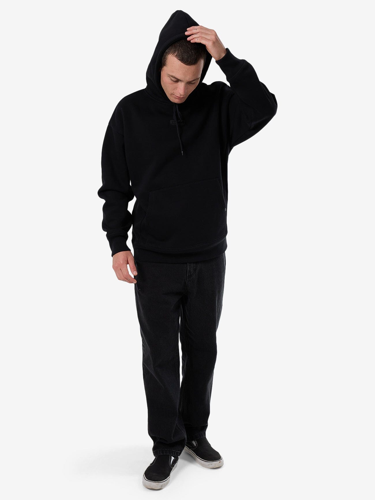 Superior Thrills Slouch Pull On Short Hood - Black XS