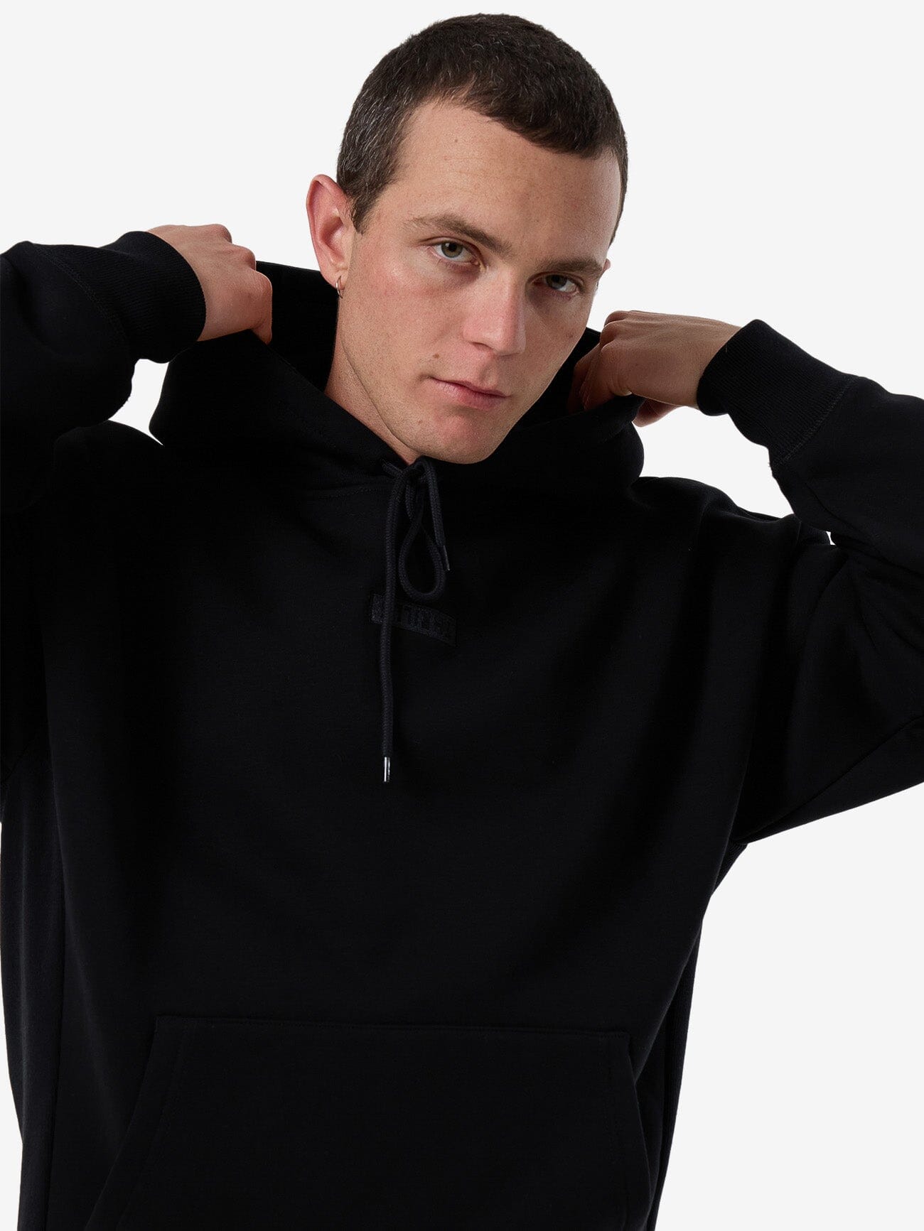 Superior Thrills Slouch Pull On Short Hood - Black XS
