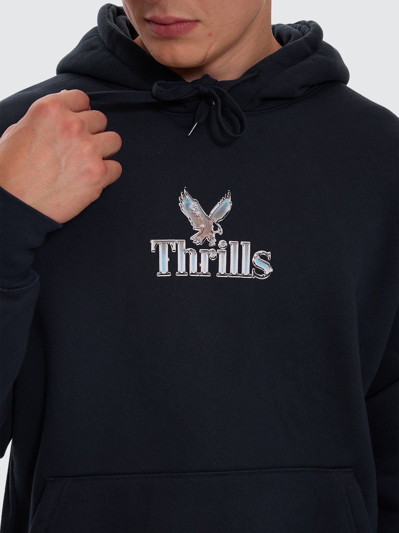 Strength & Glory Slouch Pull On Hood - Twilight Black XS
