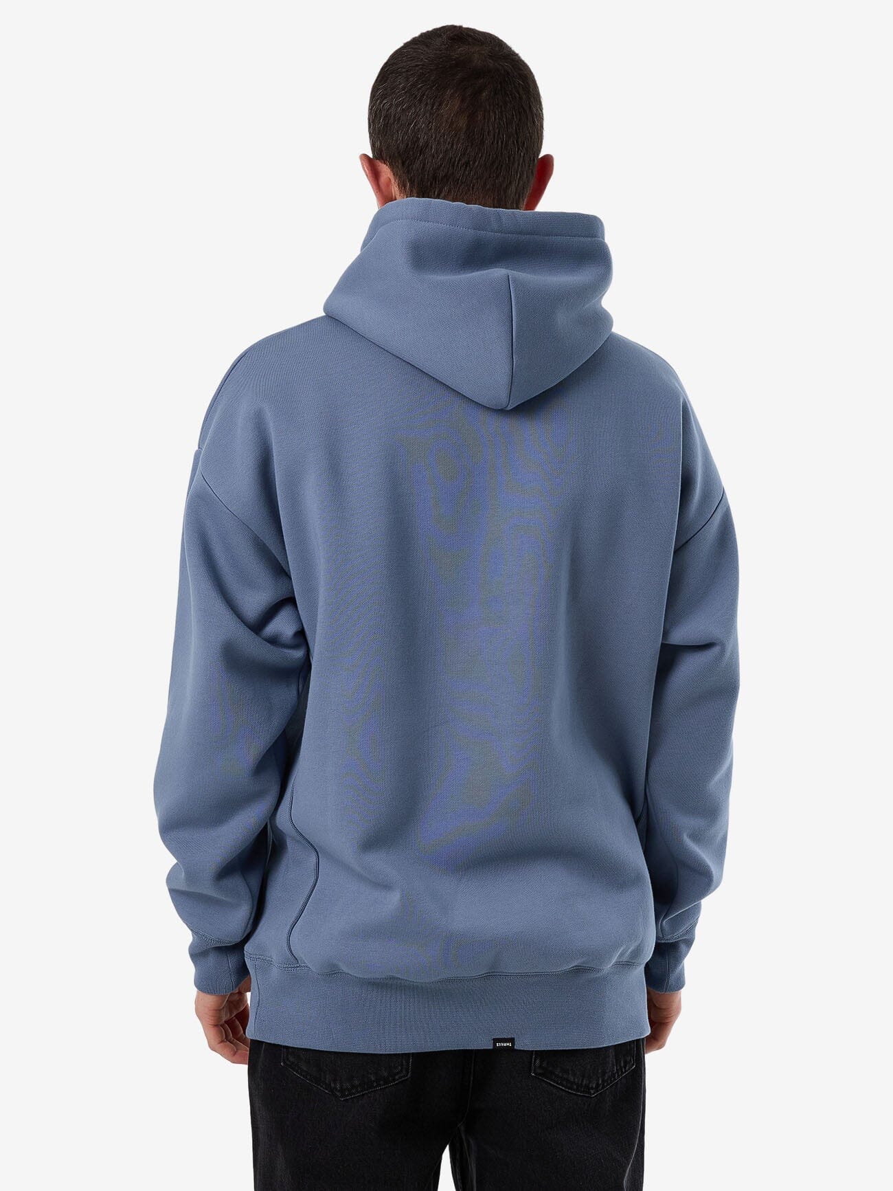 Paid In Full Slouch Pull On Hood - Rustic Blue XS