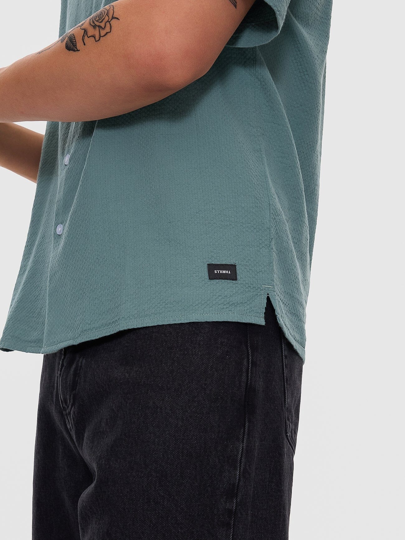 Walks of Life Bowling Shirt - Chinois Green XS
