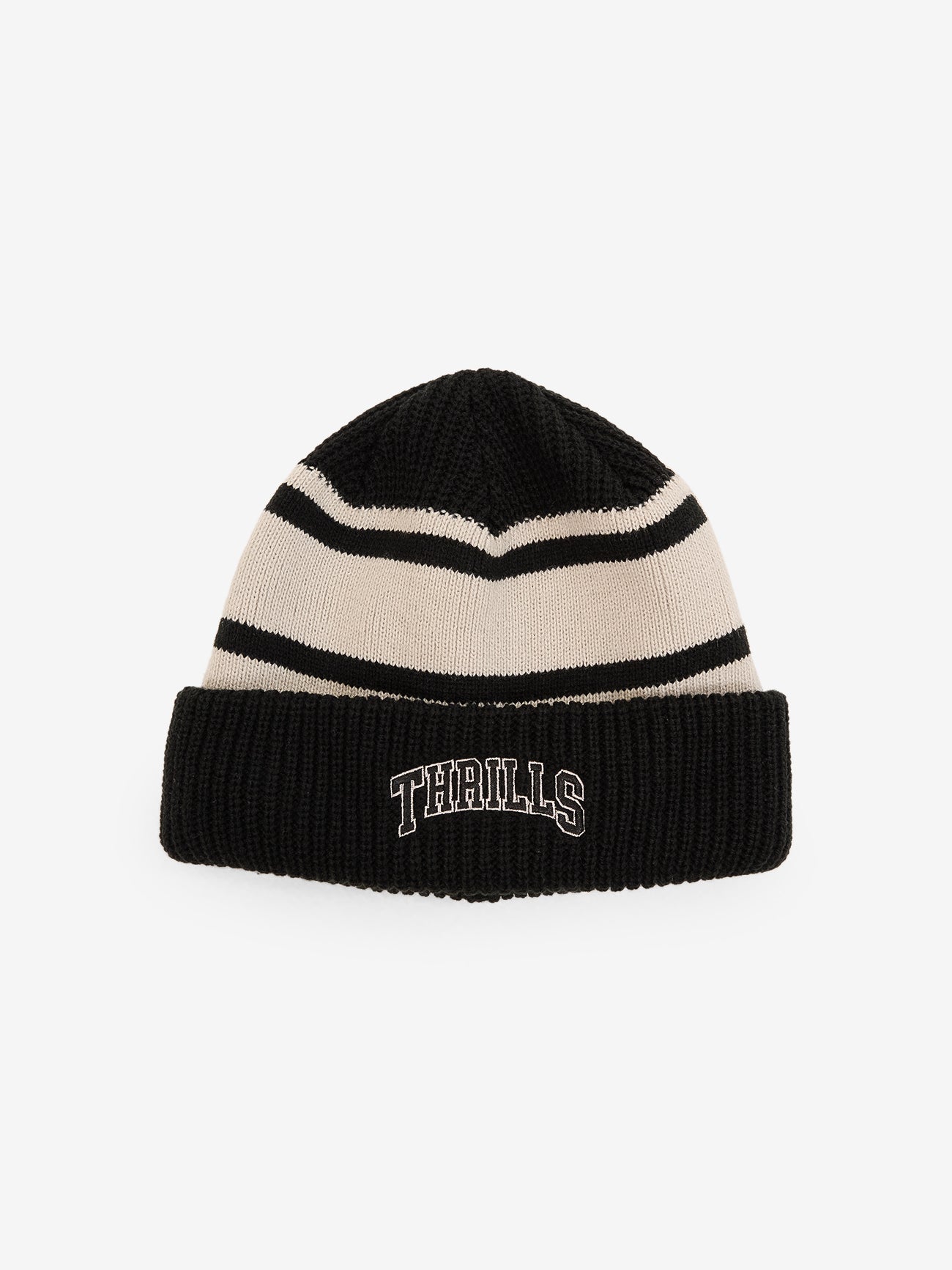 Legacy College Beanie in Black is a unisex fit.