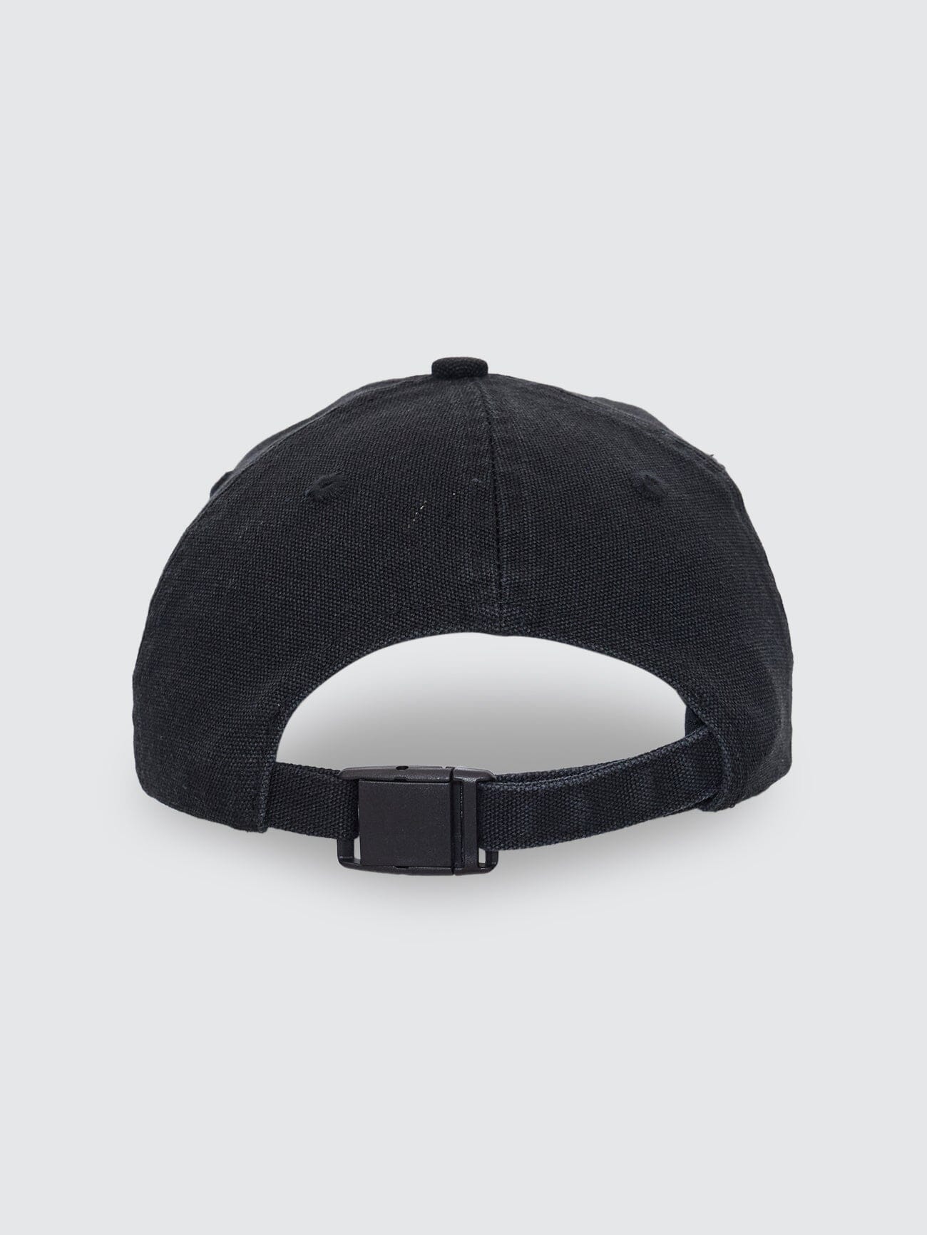 Issued 6 Panel Cap in Black | Thrills Co.