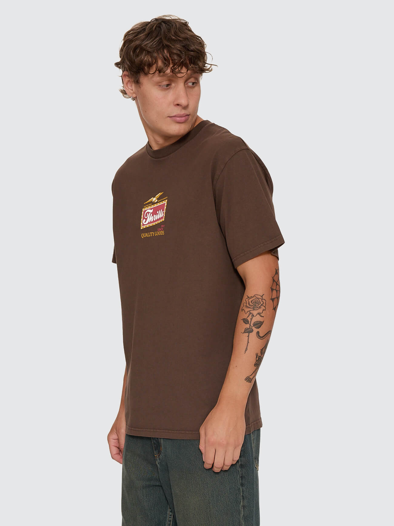 Make Em Tough Merch Tee - Postal Brown XS