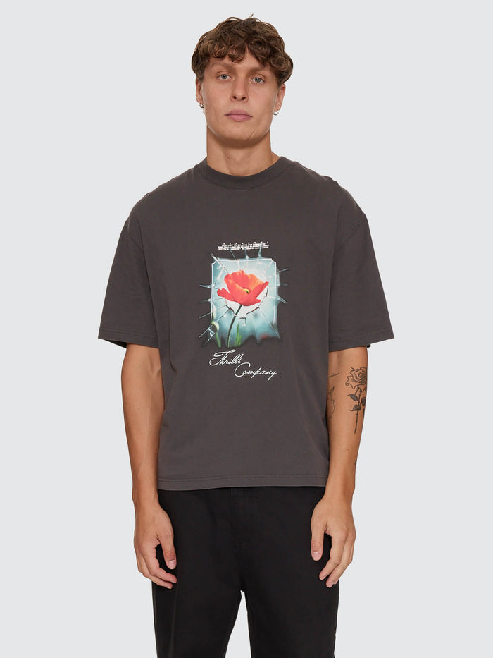 Together Together Oversize Box Crop Tee - Pirate Black XS