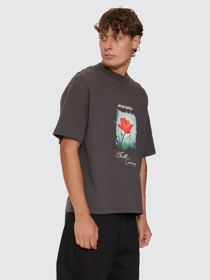 Together Together Oversize Box Crop Tee - Pirate Black XS