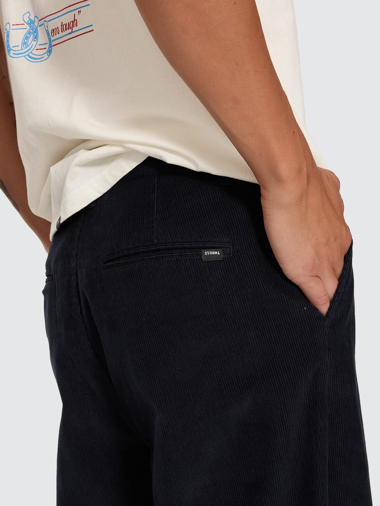 Slacker Cord Chino Pant - Total Eclipse 26