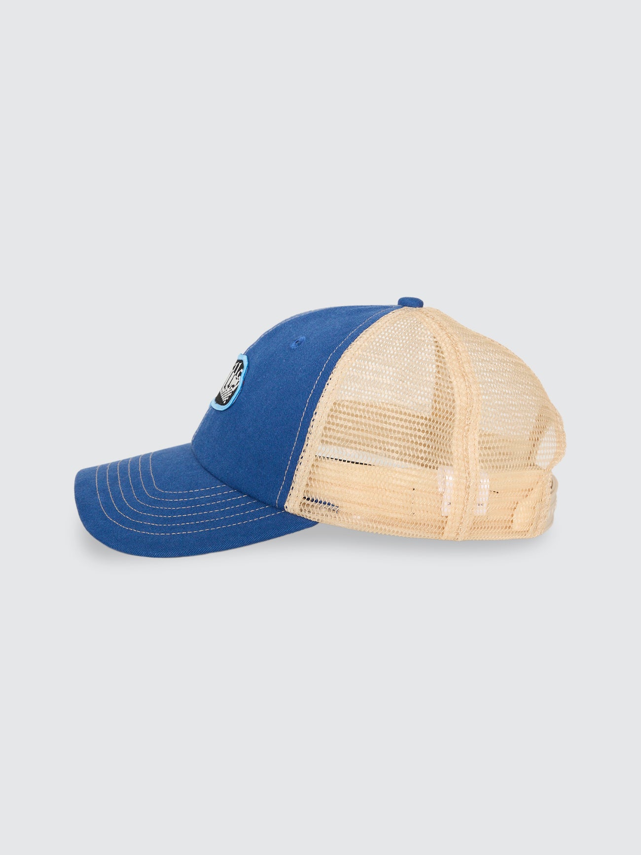 Can You Feel It Patch Trucker Cap - Federal Blue - Birch