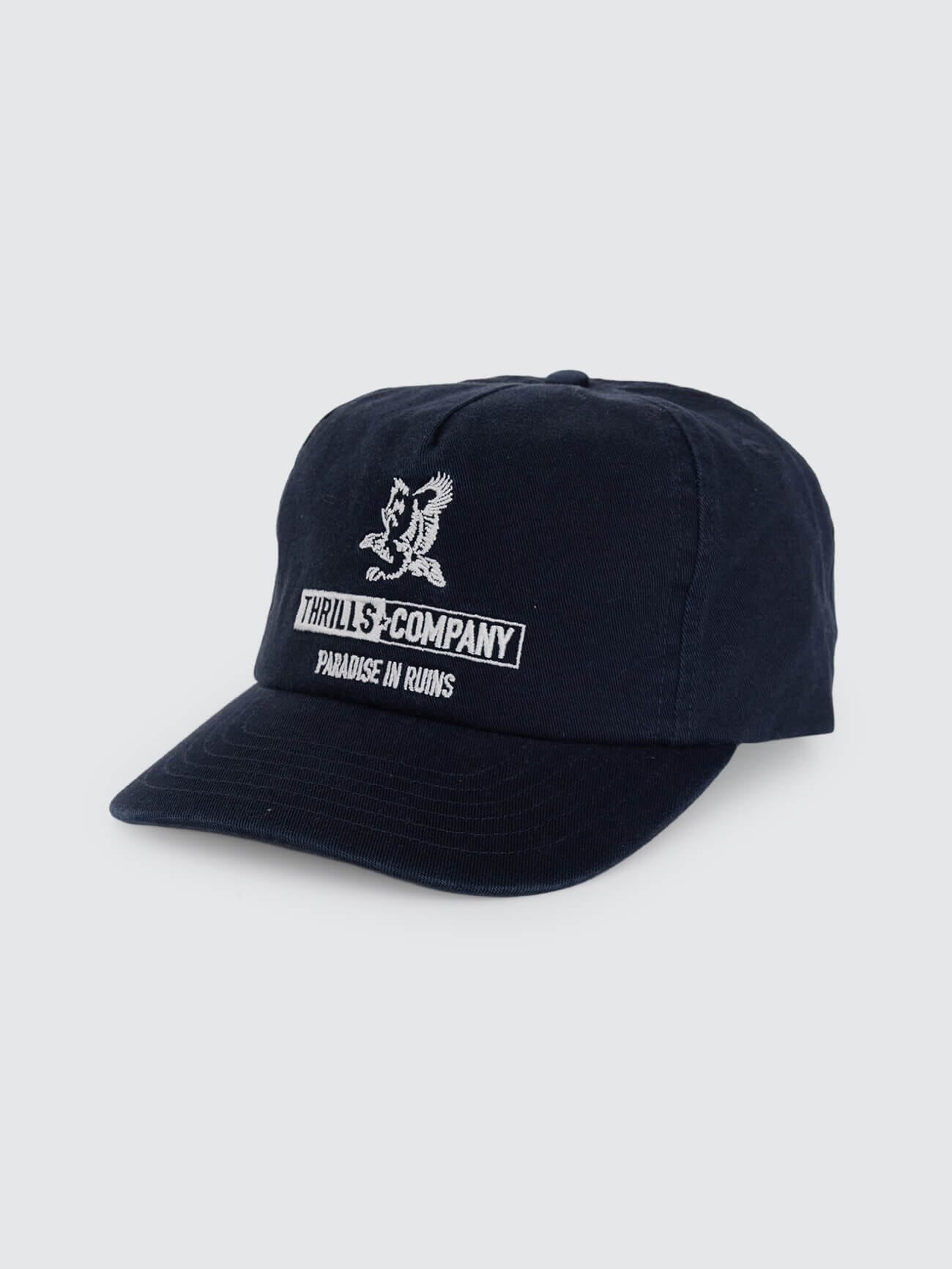 Risen 5 Panel Cap - Total Eclipse One Size