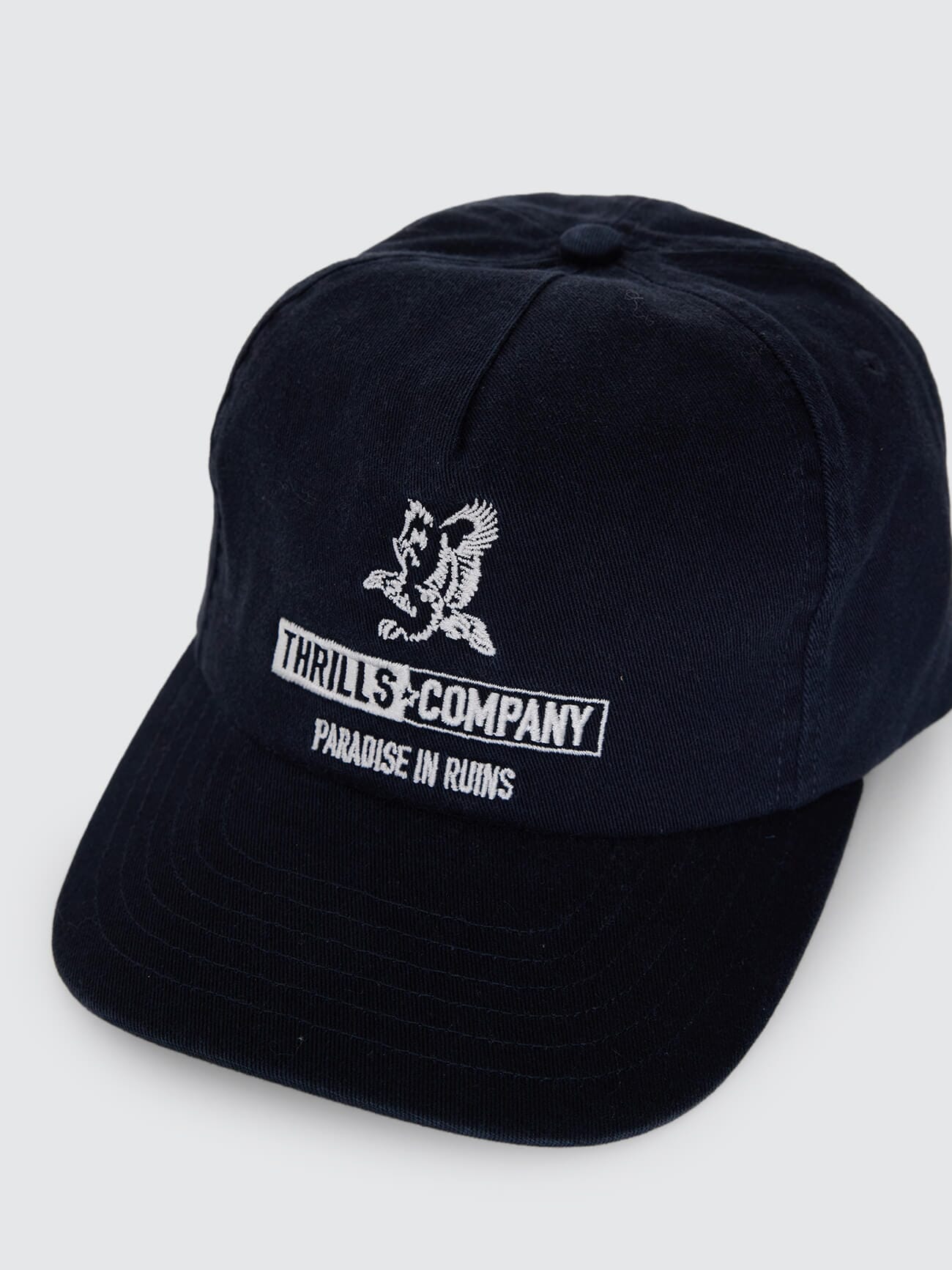 Risen 5 Panel Cap - Total Eclipse One Size