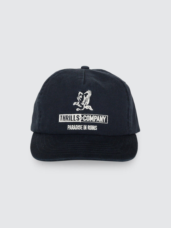 Risen 5 Panel Cap - Total Eclipse