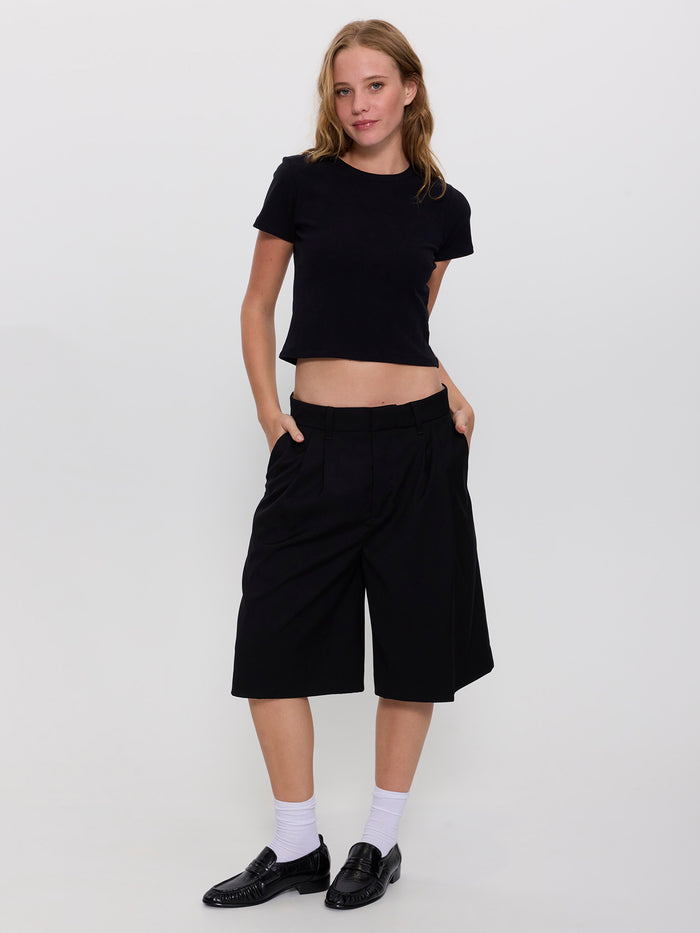 Minimal Thrills Mini Tee - Black 6