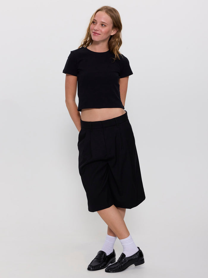 Minimal Thrills Mini Tee - Black 6