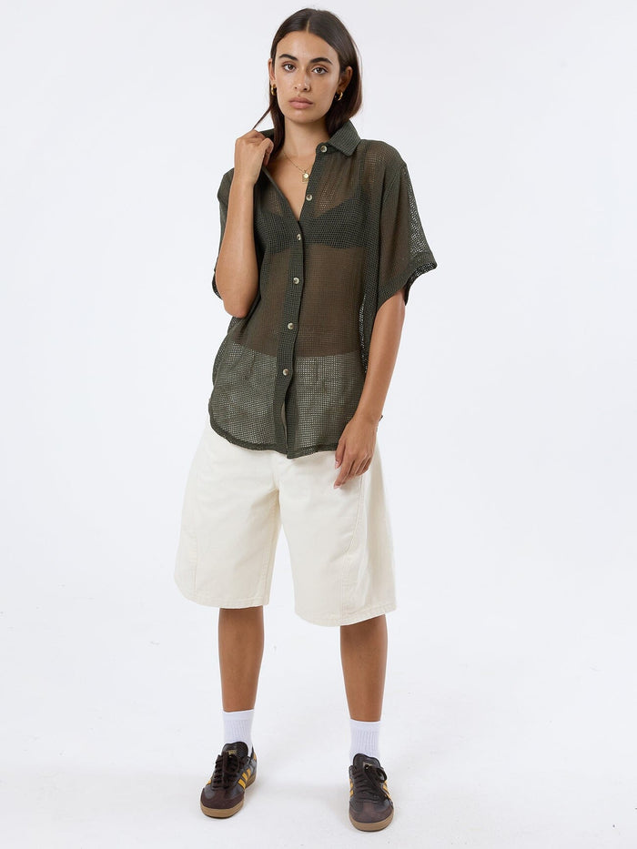 Lattice Shirt - Tarmac