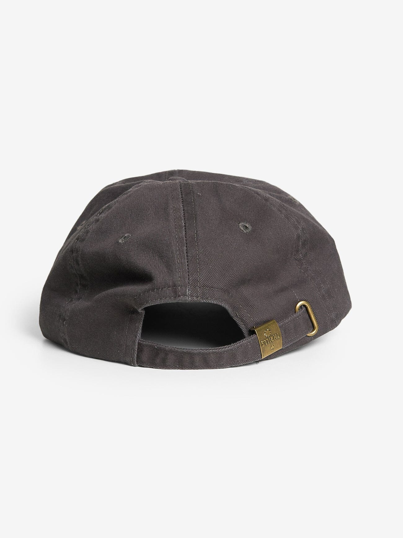 Constrasting Stack 6 Panel Cap - Dark Charcoal