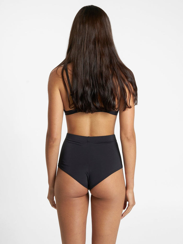 Thrills Boy Leg Bikini Bottom - Black
