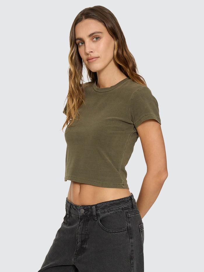 Minimal Thrills Mini Tee - Grape Leaf 6