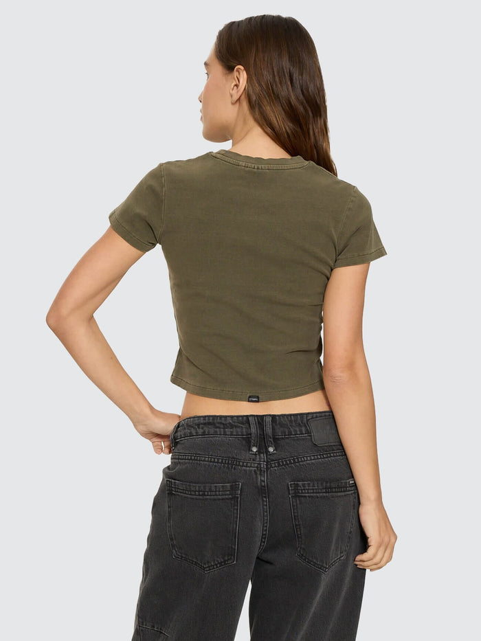 Minimal Thrills Mini Tee - Grape Leaf 6