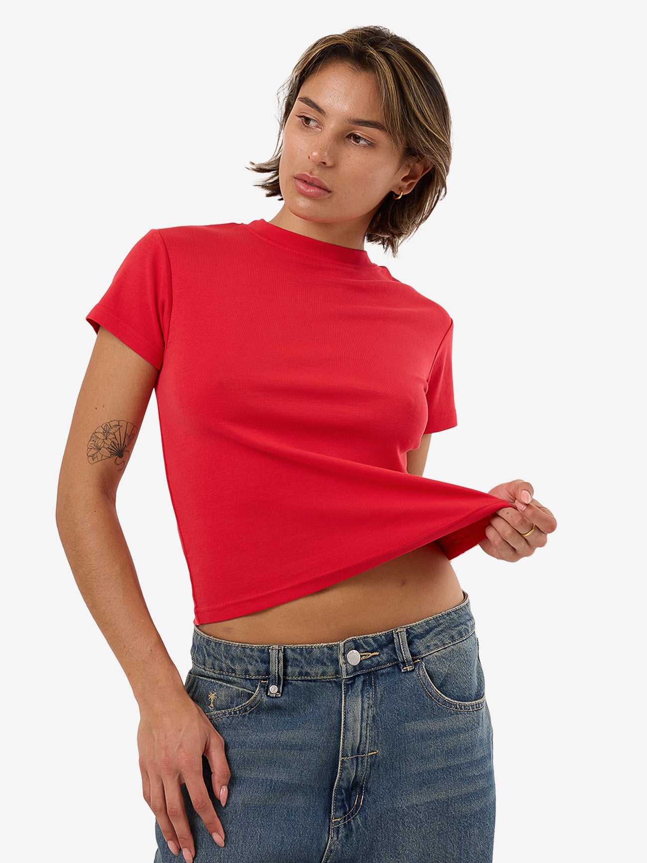 Thrills Boy Tee - Flame Red