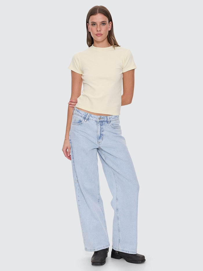 Minimal Thrills Boy Tee - Butter