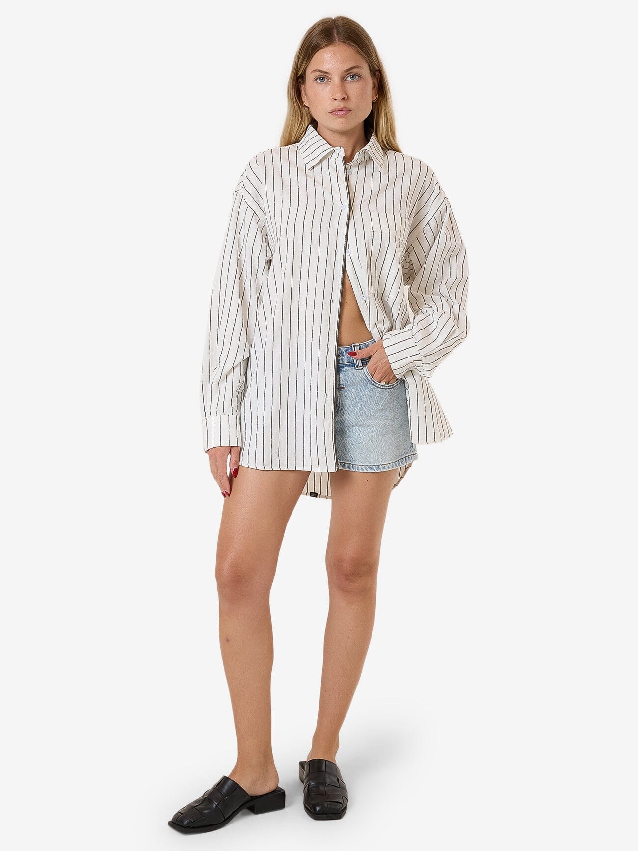 Subline Maxwell Oversize Shirt - White 4