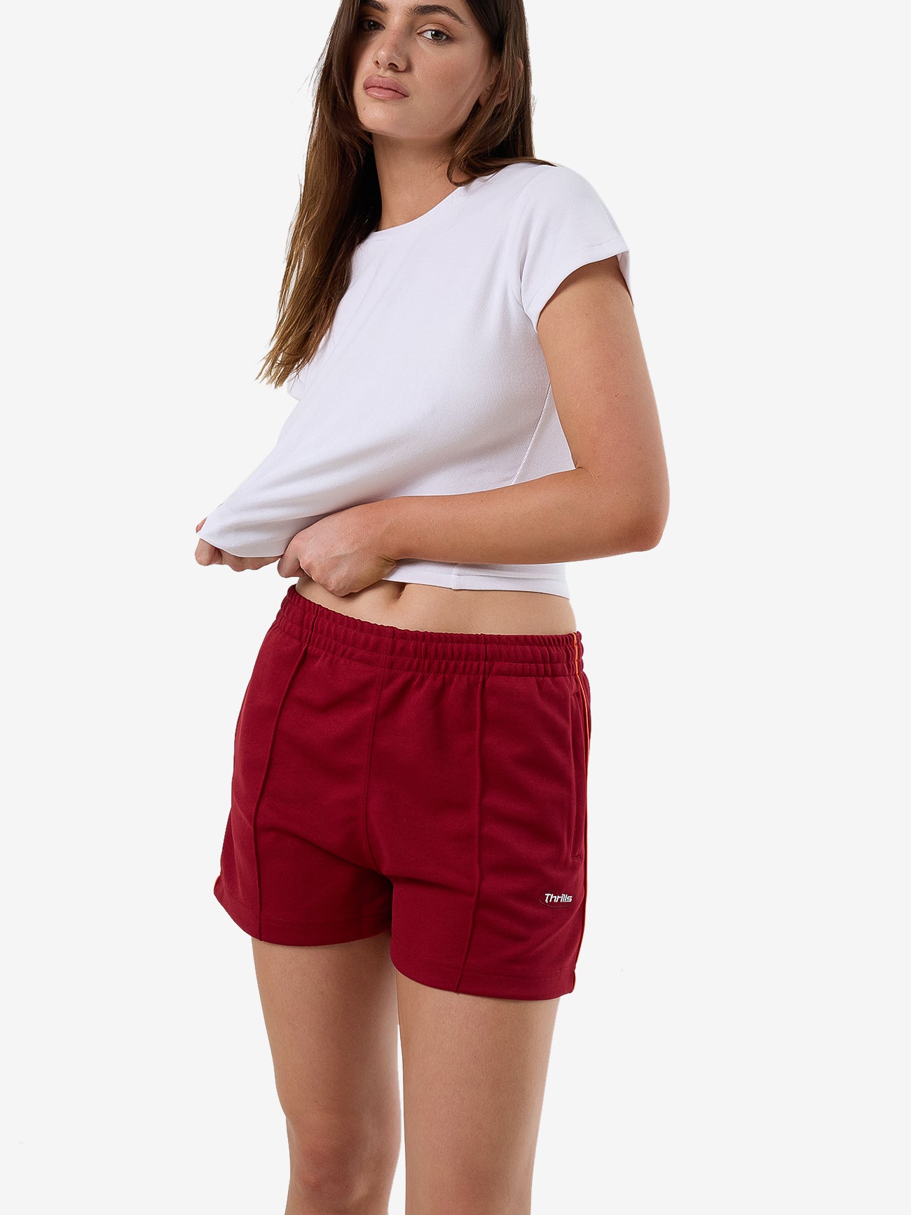 Arena Tricot Short Short - Cherry Red