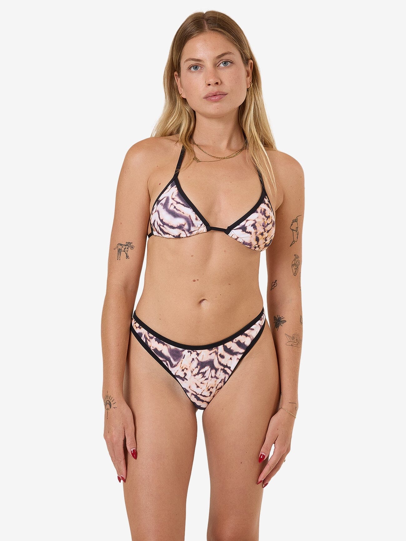 Sylvie Thong Bikini Bottom - Oatmeal 4