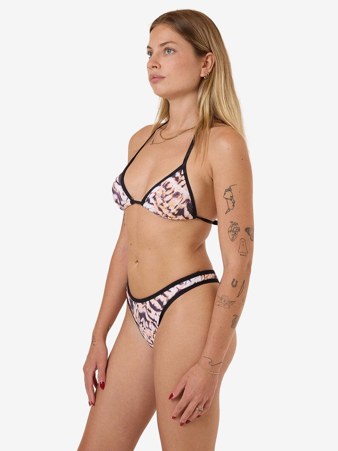 Sylvie Thong Bikini Bottom - Oatmeal 4