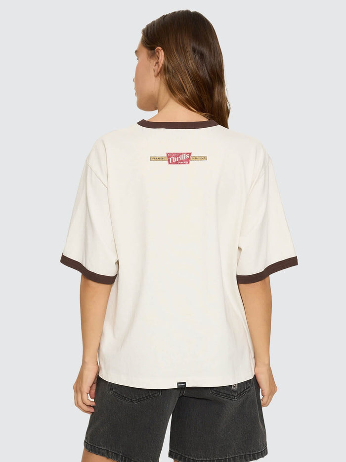 Forgotten Paradise Square Tee - Bone 4