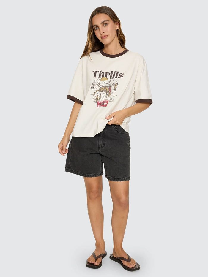 Forgotten Paradise Square Tee - Bone 4