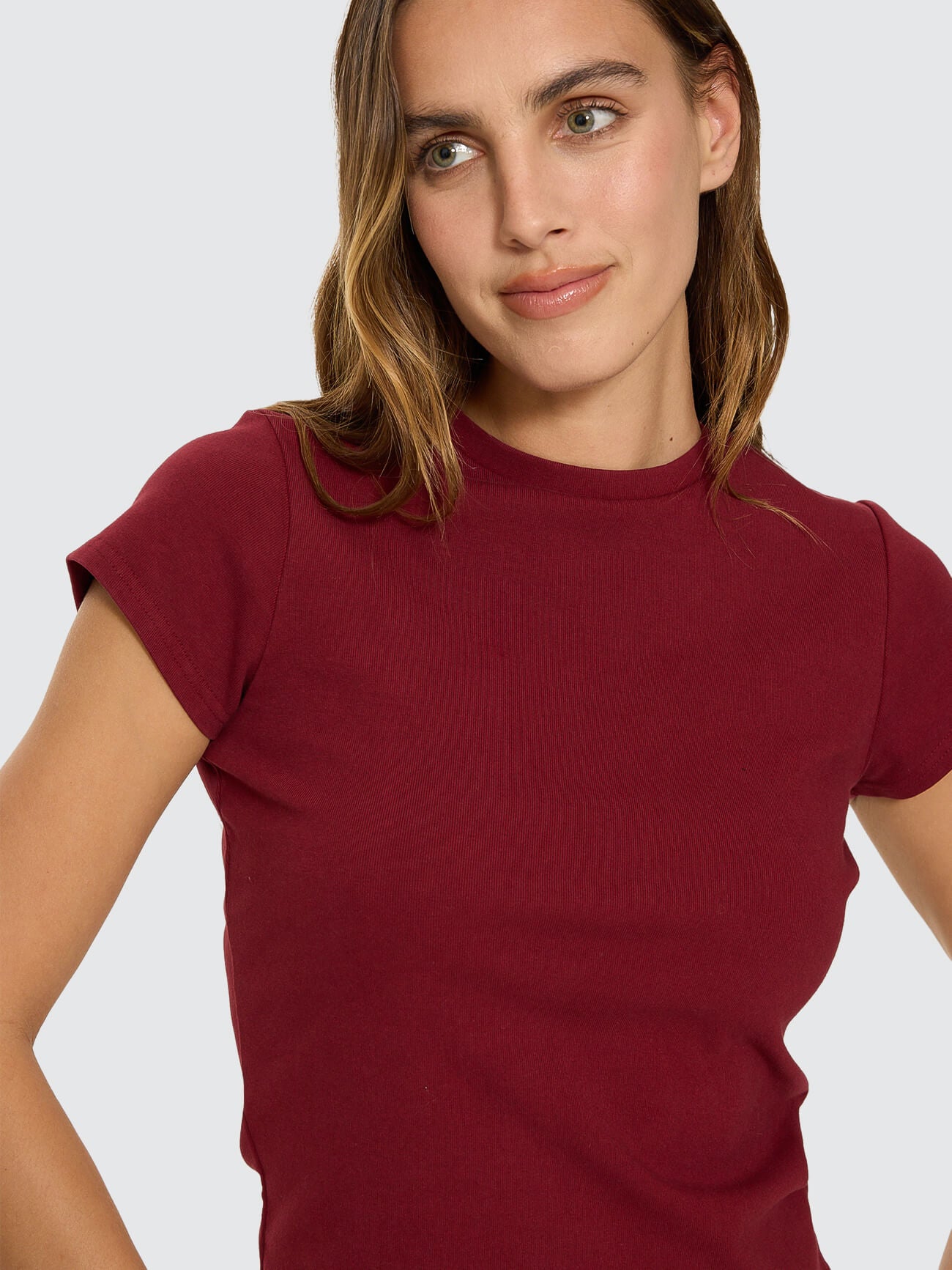 Thrills Club Tee - Cabernet 4