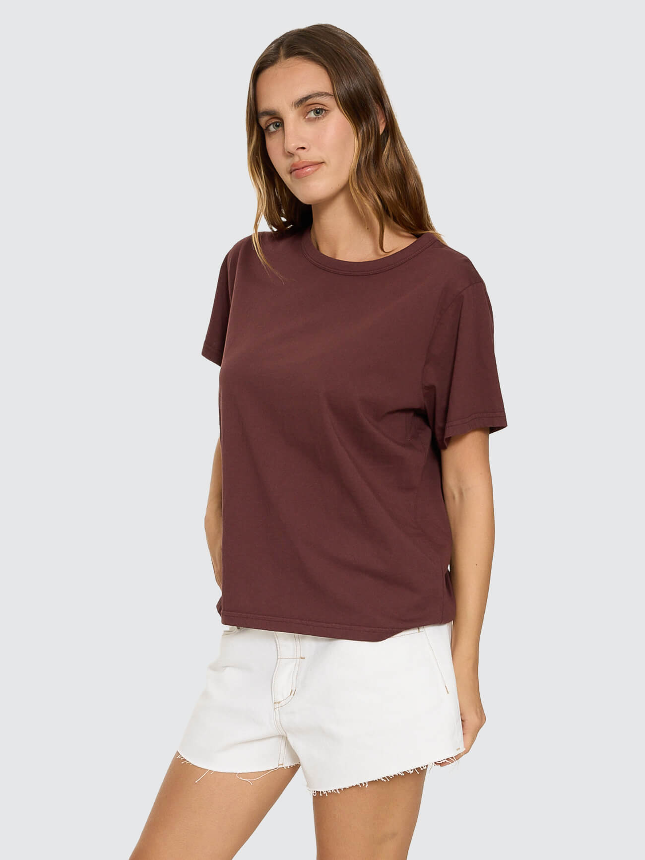 Thrills Relaxed Tee - Bitter Chocolate 4