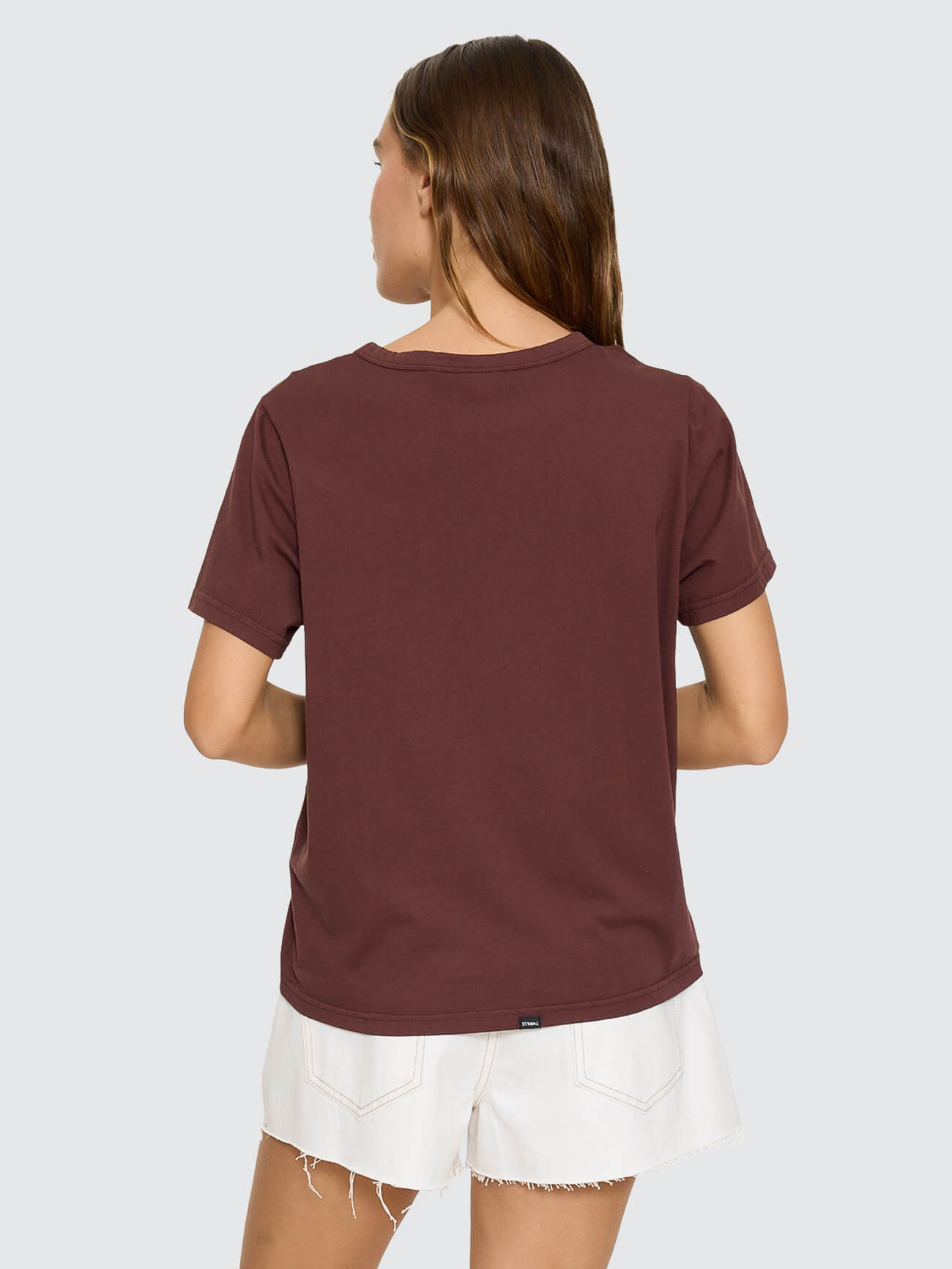 Thrills Relaxed Tee - Bitter Chocolate 4
