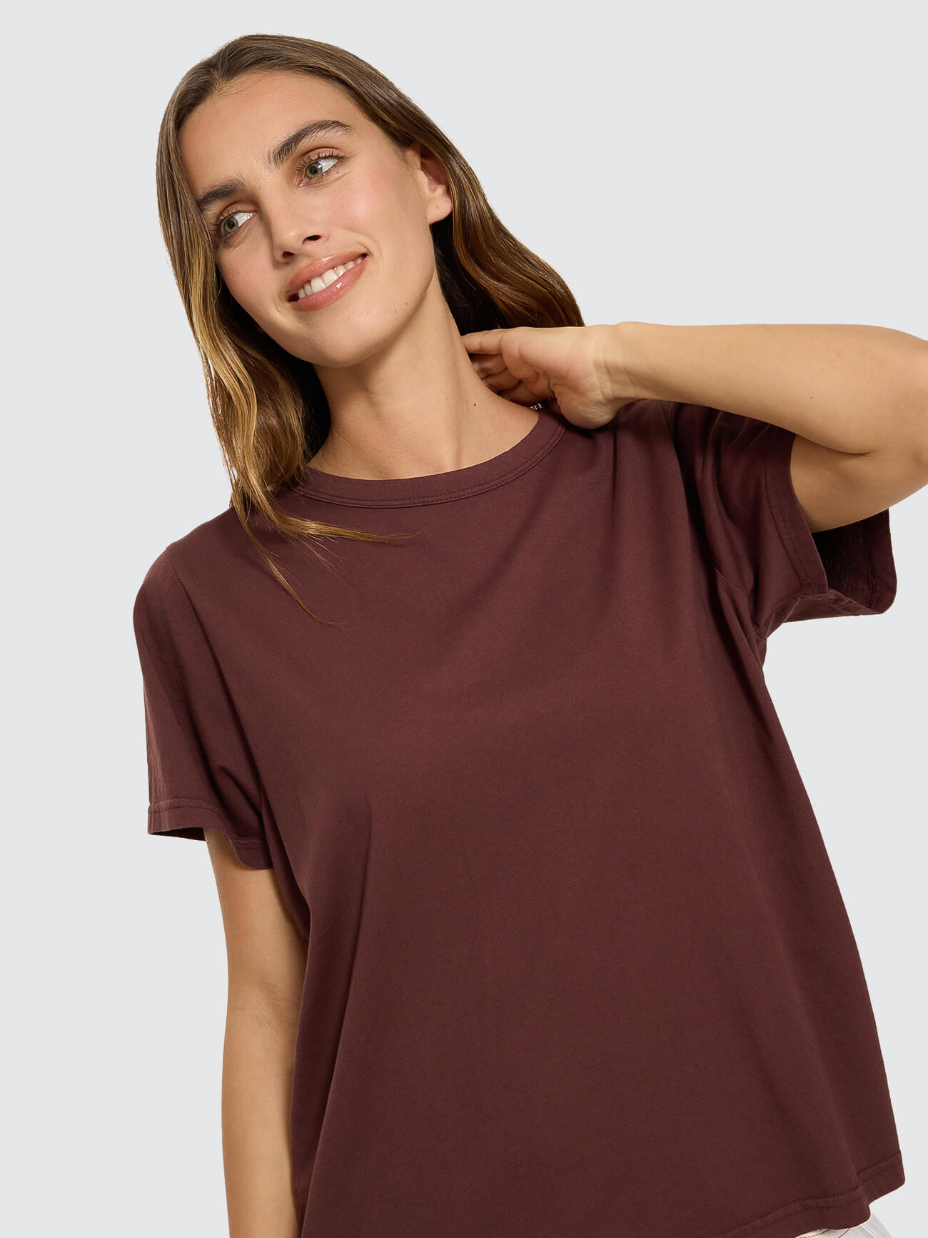 Thrills Relaxed Tee - Bitter Chocolate 4