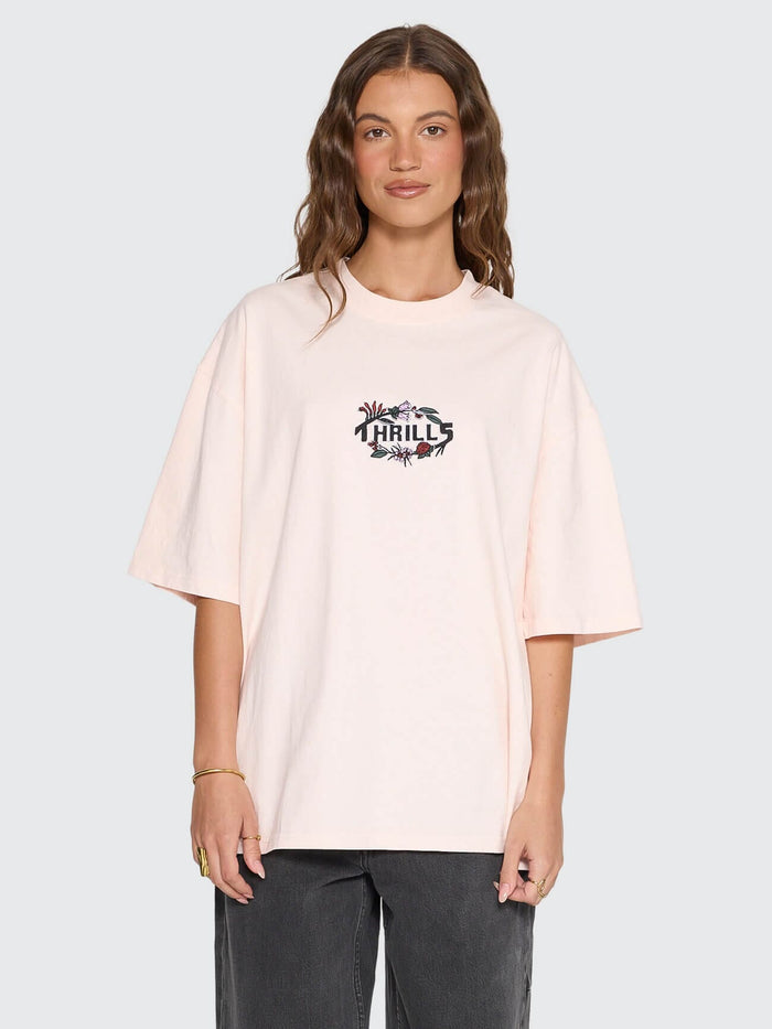 Beauty Around Us Oversized Tee - Rose Smoke 4