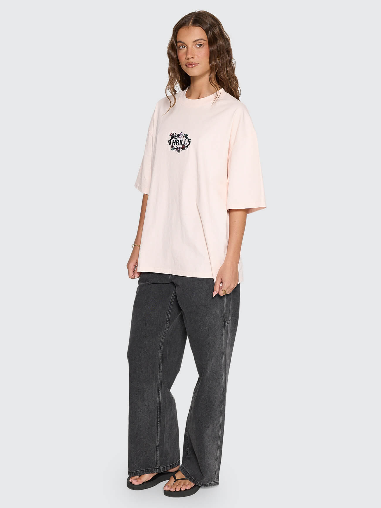 Beauty Around Us Oversized Tee - Rose Smoke 4