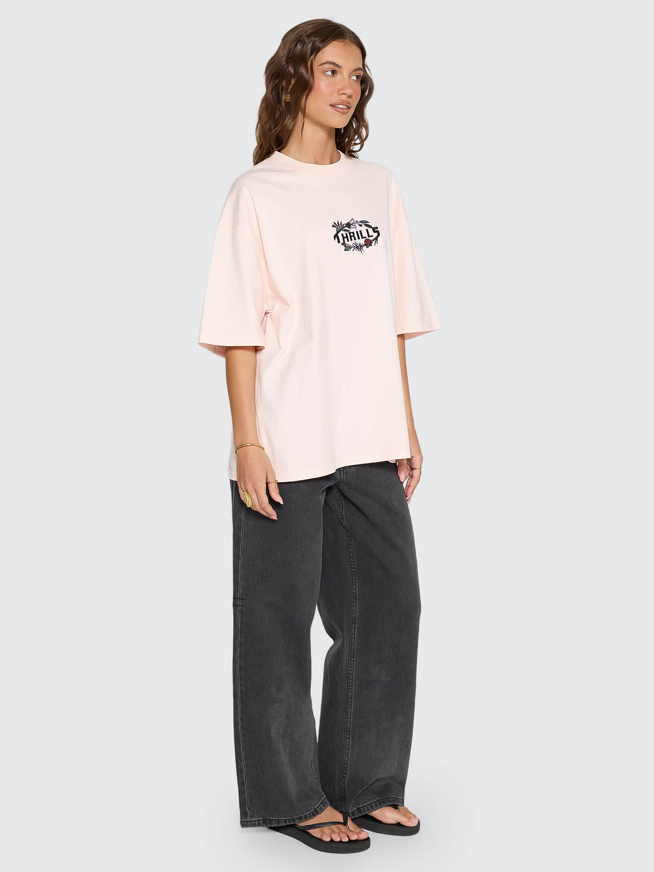 Beauty Around Us Oversized Tee - Rose Smoke 4