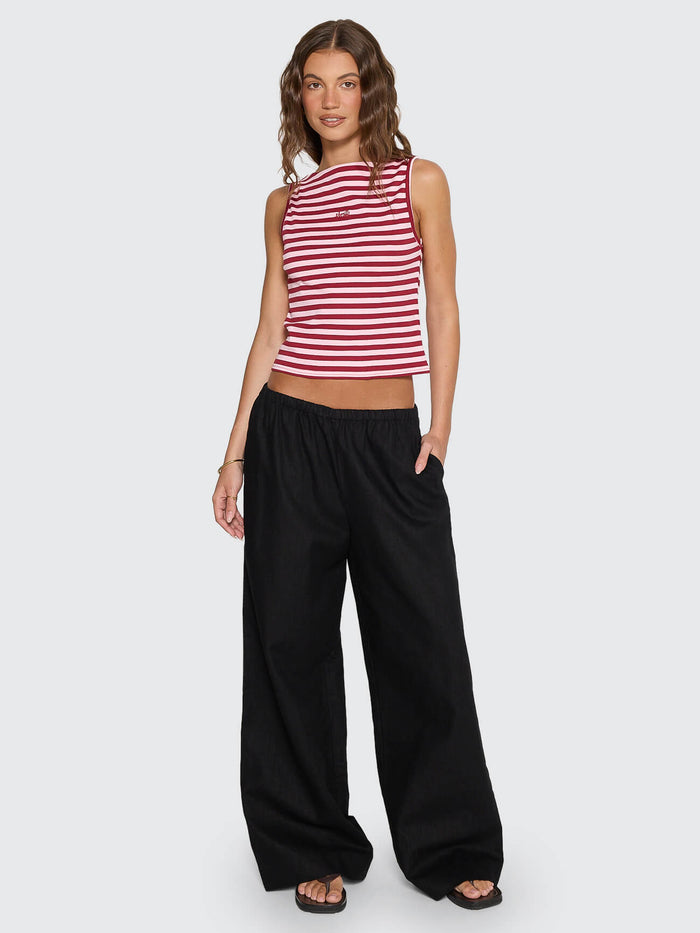 Lettie Elastic Pant - Black 4