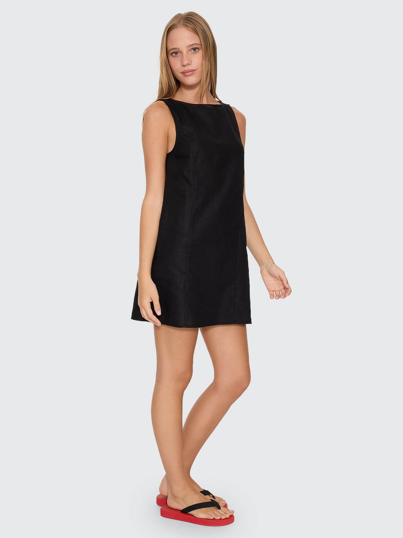Knox Mini Dress - Black 4