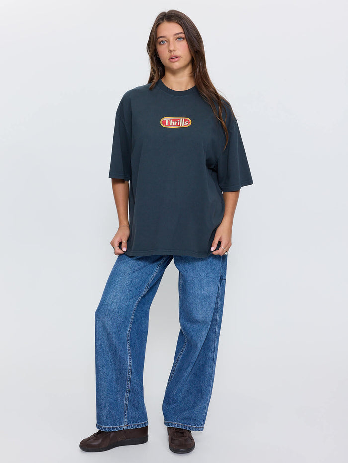World Of Wonder Oversized Tee - Petrol 4