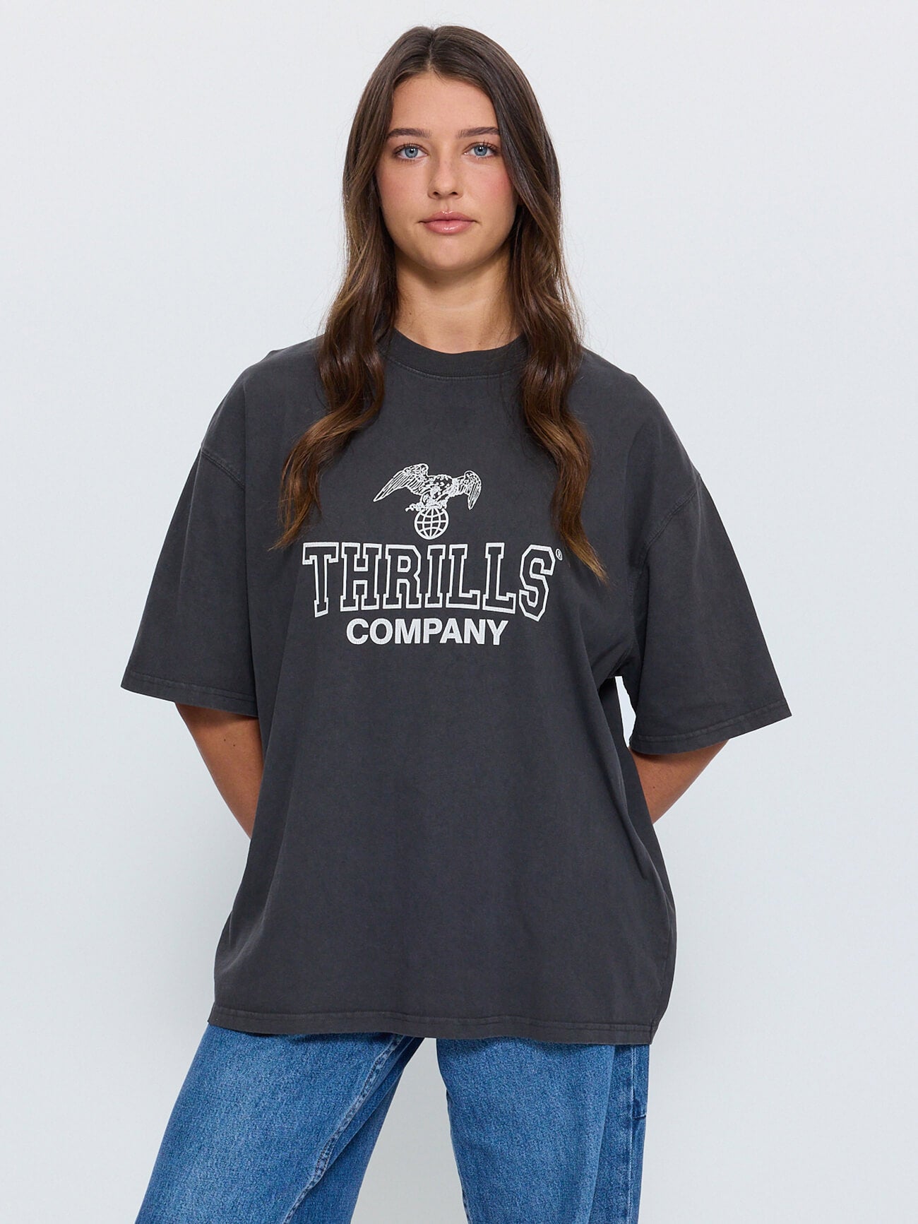 Break Point Oversized Tee - Dark Merch Black 4