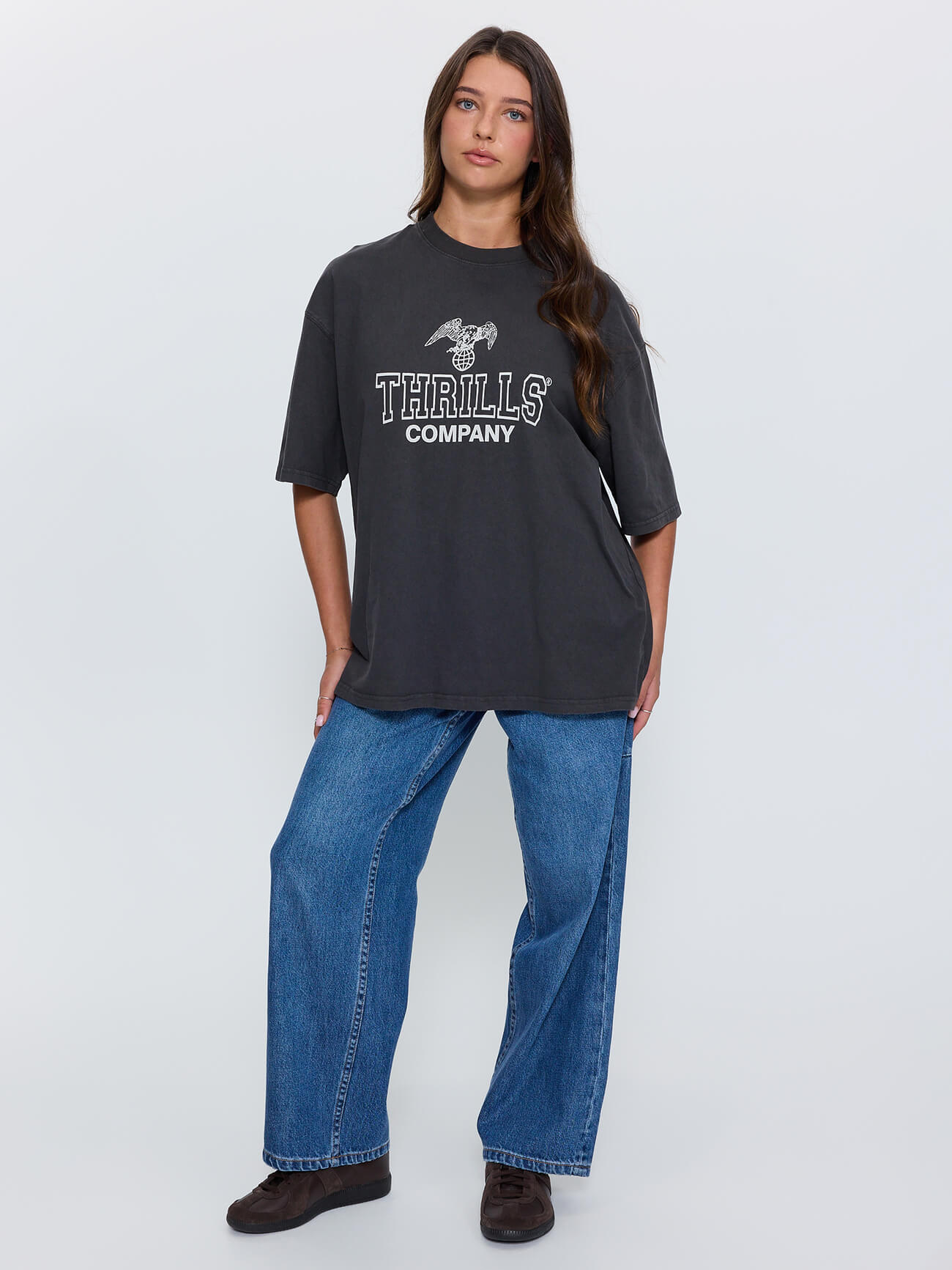 Break Point Oversized Tee - Dark Merch Black 4