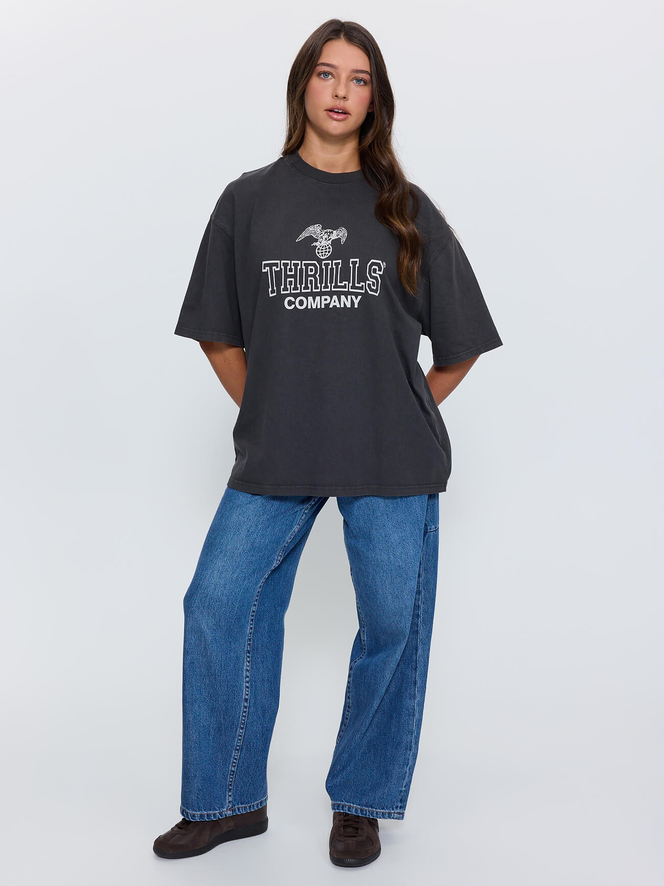 Break Point Oversized Tee - Dark Merch Black 4