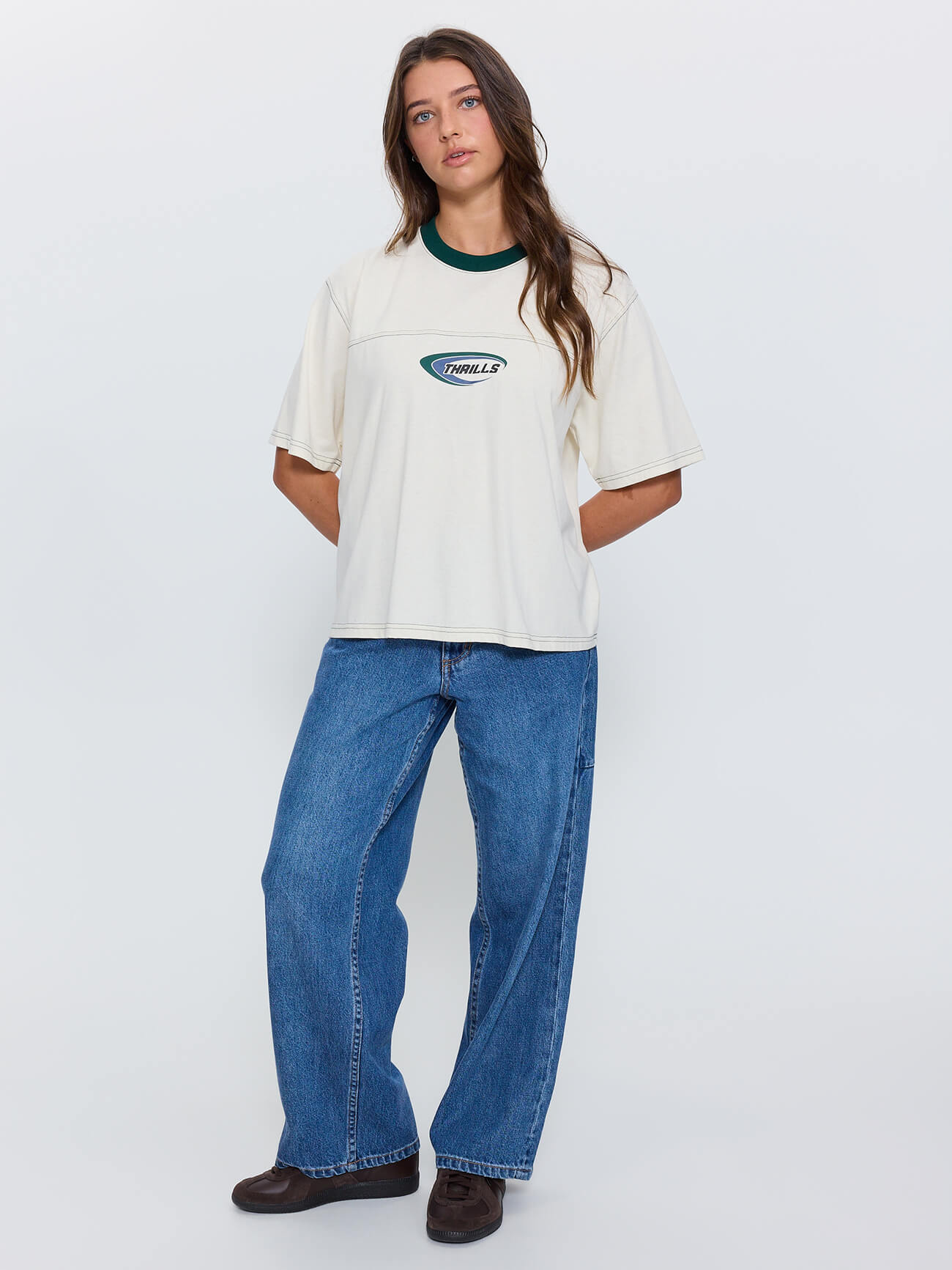 Sphere Square Tee - Heritage White 4